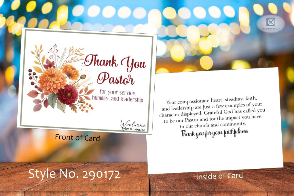 Thank You Pastor (#290172AS)