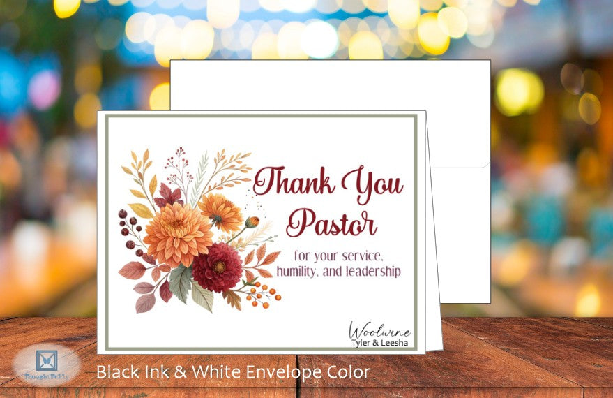 Thank You Pastor (#290172AS)