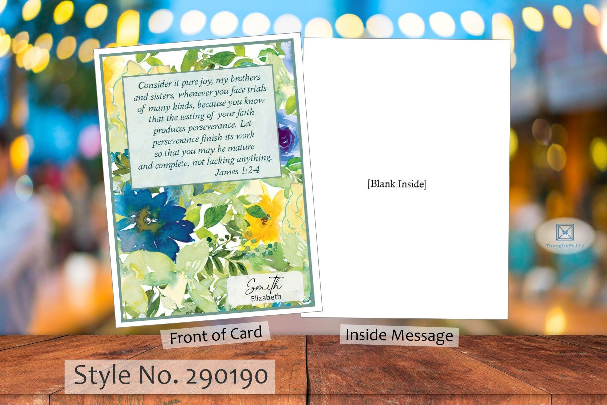 Consider It Joy Card - James 1:2-4 (#290190AV)