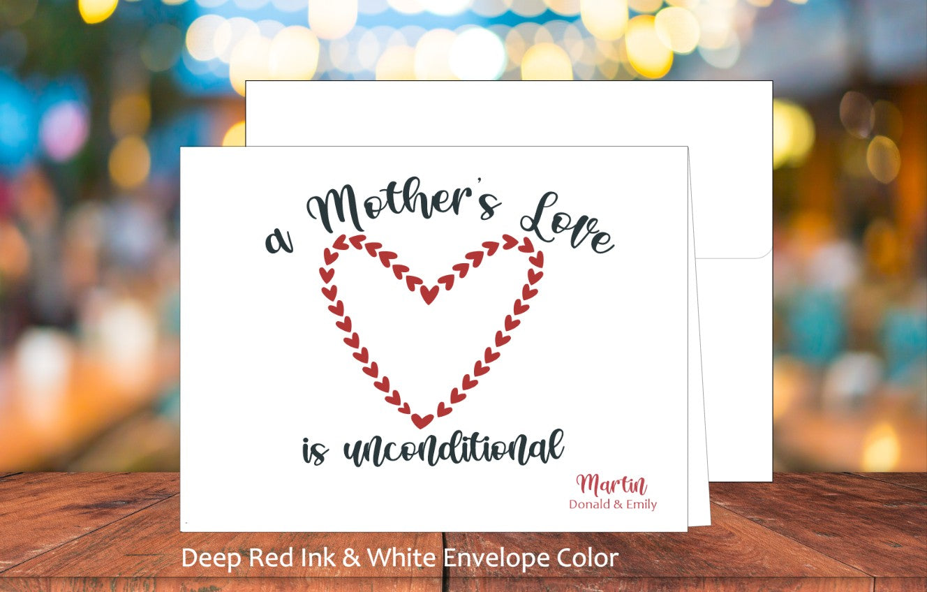 Mother's Unconditional Love Card (#300105AS)