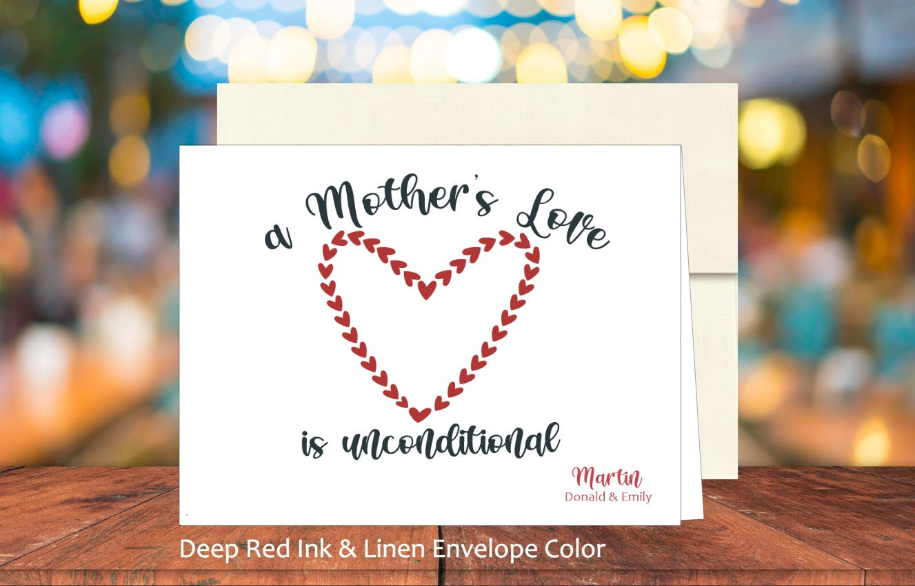 Mother's Unconditional Love Card (#300105AS)