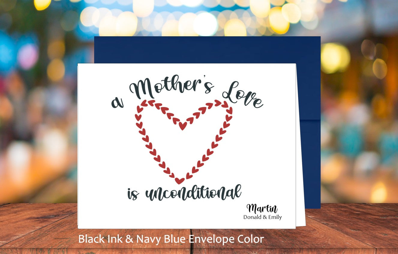 Mother's Unconditional Love Card (#300105AS)