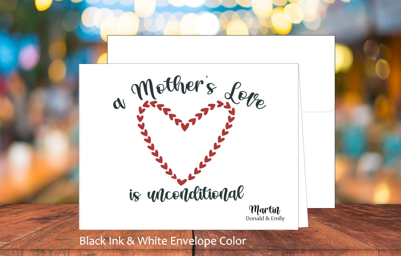 Mother's Unconditional Love Card (#300105AS)