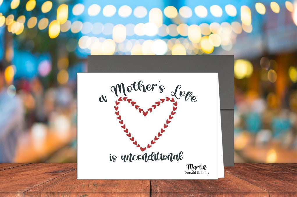 Mother's Unconditional Love Card (#300105AS)