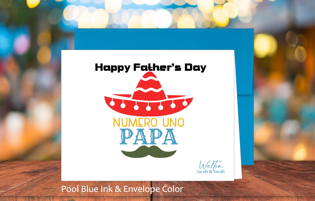 Numero Uno Papa Card (#310100AS)