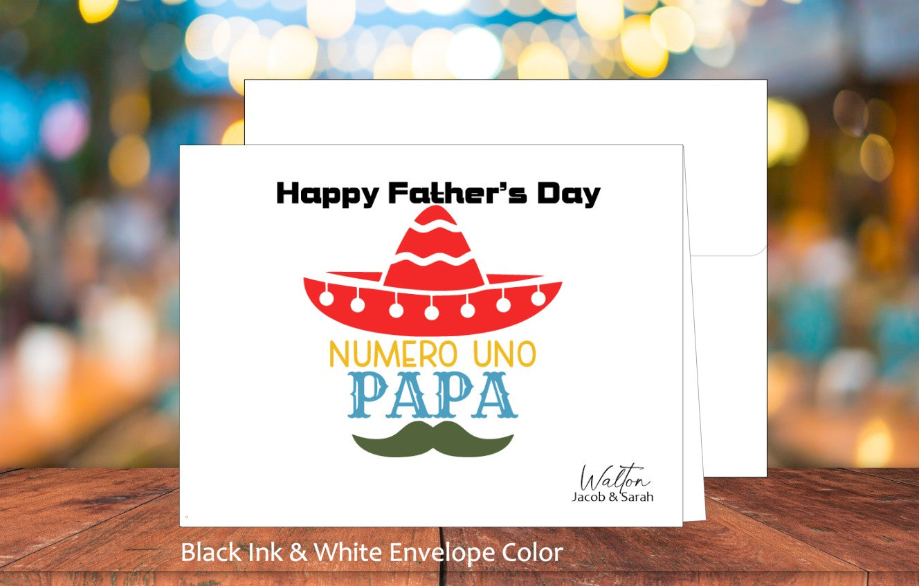 Numero Uno Papa Card (#310100AS)