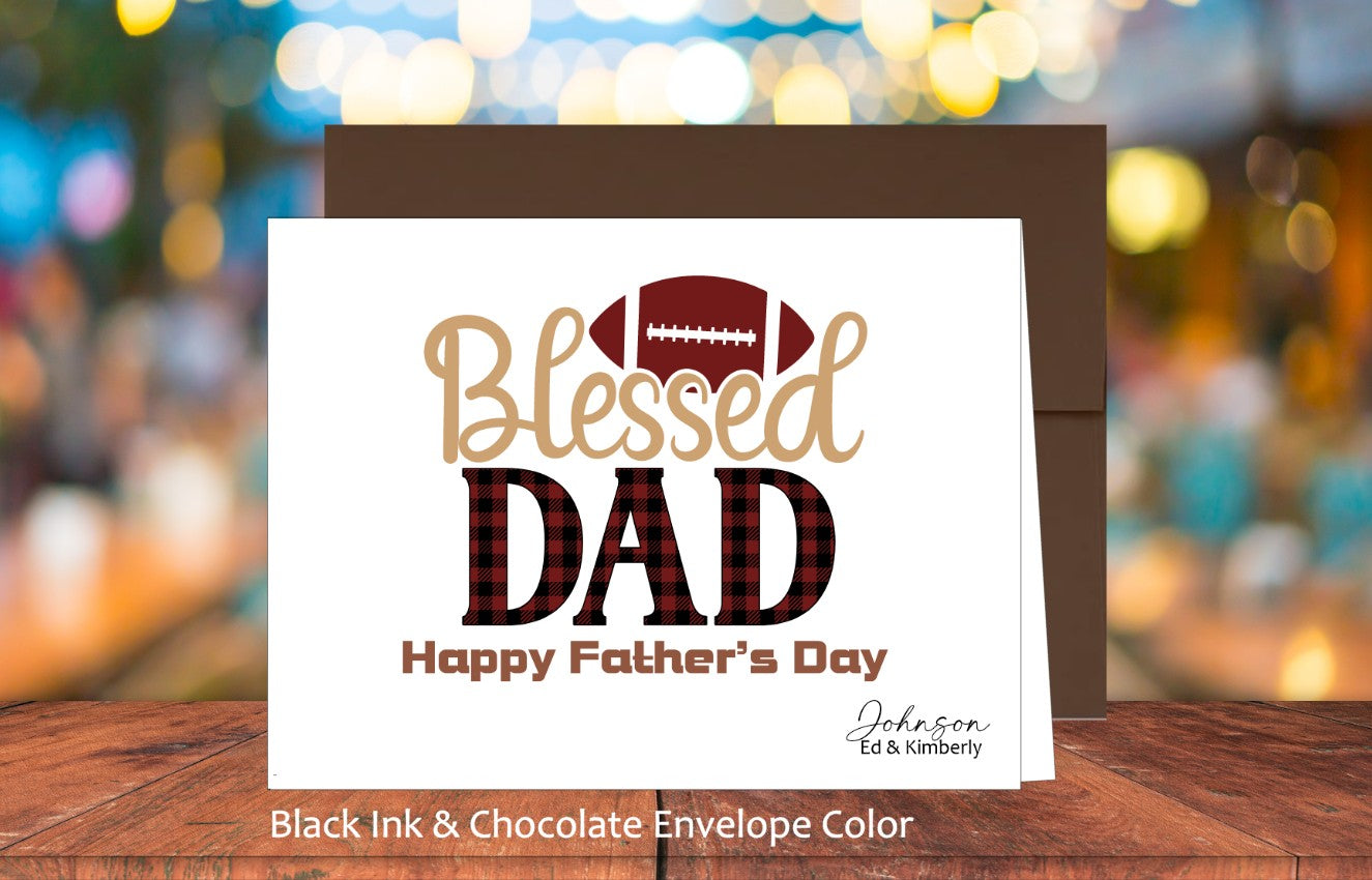 Blessed Dad Card (#310103AS)