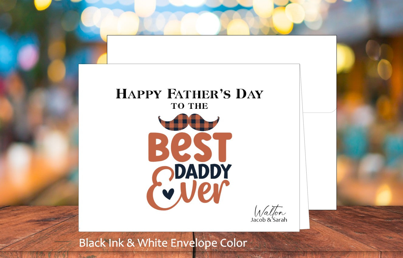 Best Dad Ever Card (#310106AS)