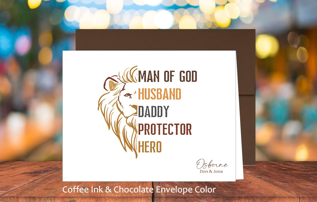 Man of God Card (#310113AS)
