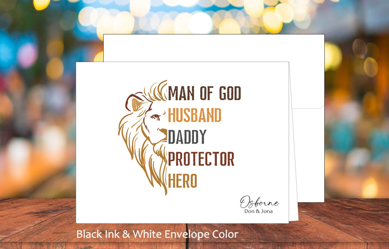 Man of God Card (#310113AS)
