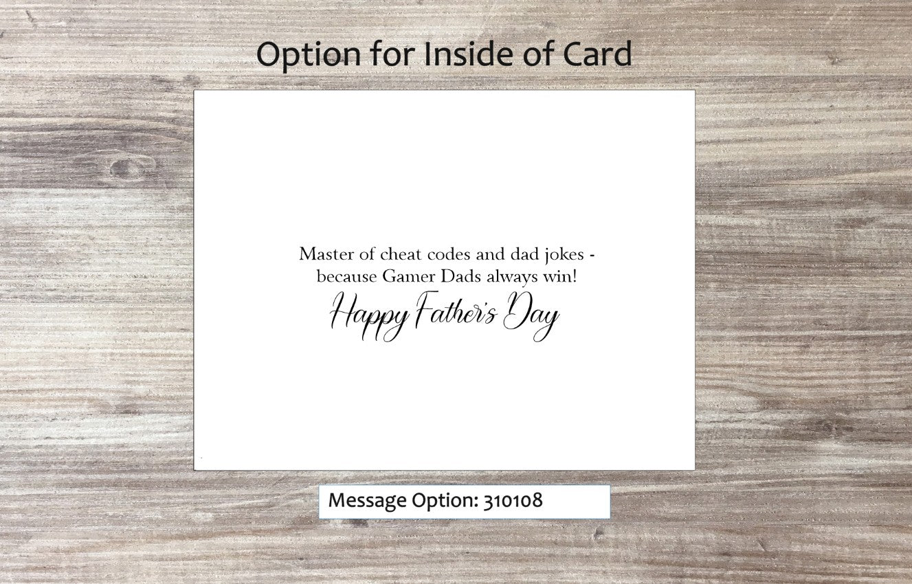 Gamer Dad Card (#310108AS)