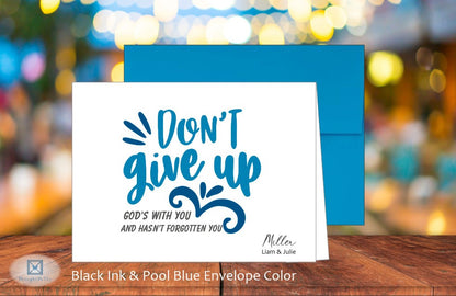 Don't Give Up Card (#110104AS)