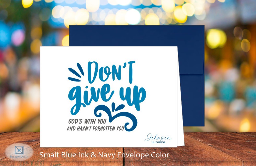 Don't Give Up Card (#110104AS)