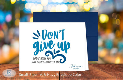 Don't Give Up Card (#110104AS)
