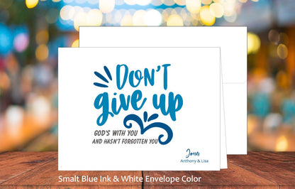 Don't Give Up Card (#110104AS)