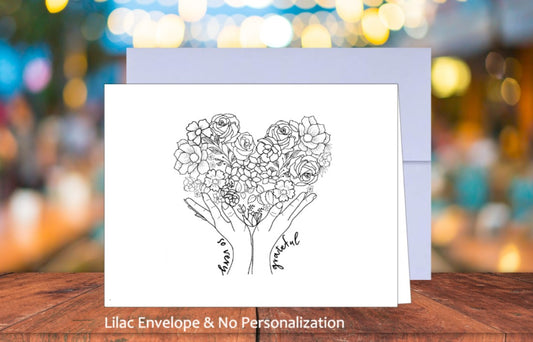 Single So Very Grateful Card with Sticker (#120105AM1)