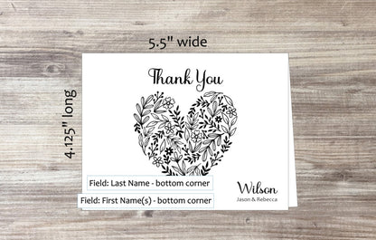Thank You Heart Card (#120106AS)