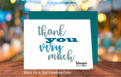 Thank You Very Much Card (#120108AS)