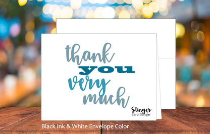 Thank You Very Much Card (#120108AS)