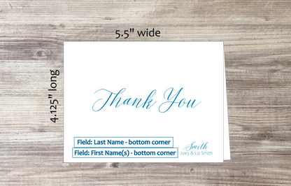 Thank You Card (#120110AS)