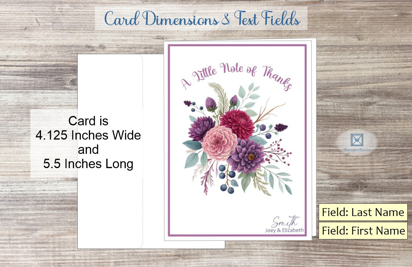 A Little Note of Thanks Card (#120118AV-IM)