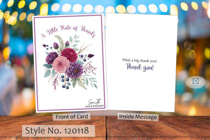 A Little Note of Thanks Card (#120118AV-IM)