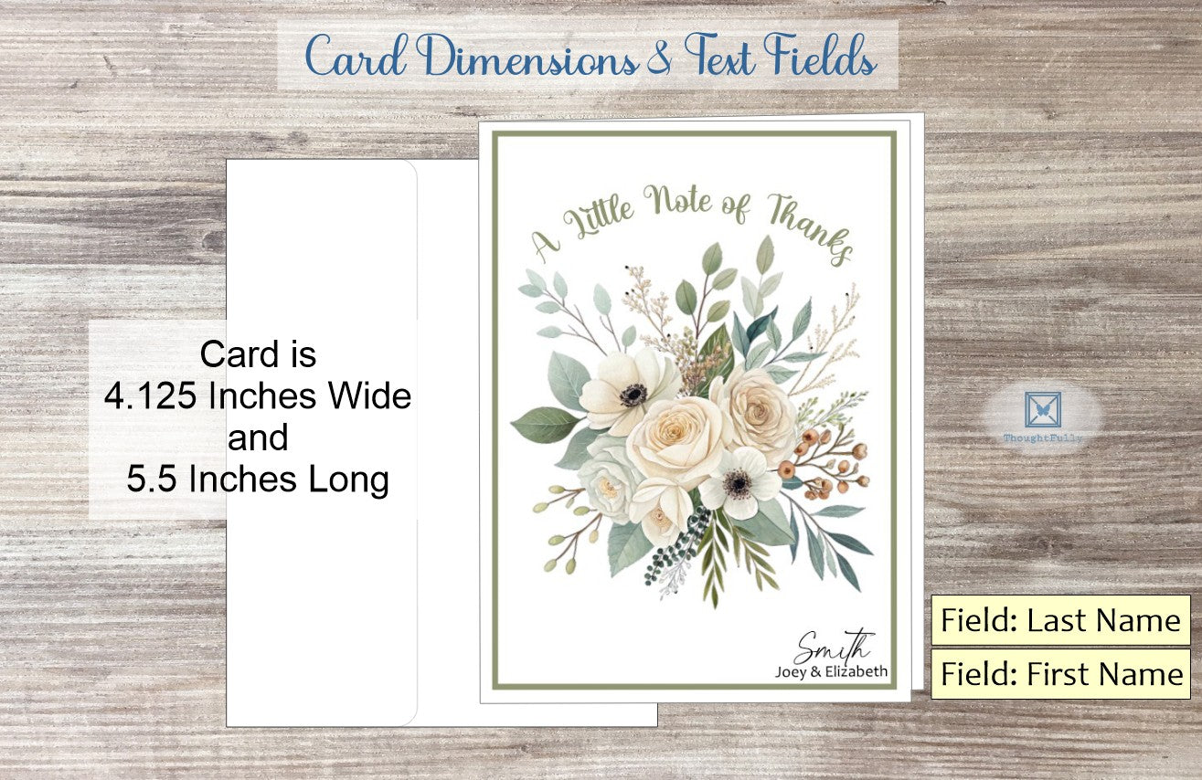 A Little Note of Thanks Card (#120119AV-IM)