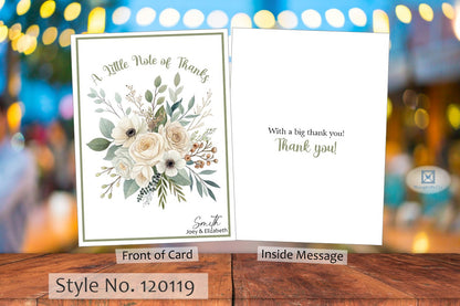 A Little Note of Thanks Card (#120119AV-IM)