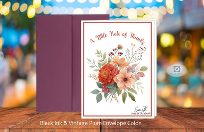 A Little Note of Thanks Card (#120120AV-IM)