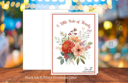 A Little Note of Thanks Card (#120120AV-IM)
