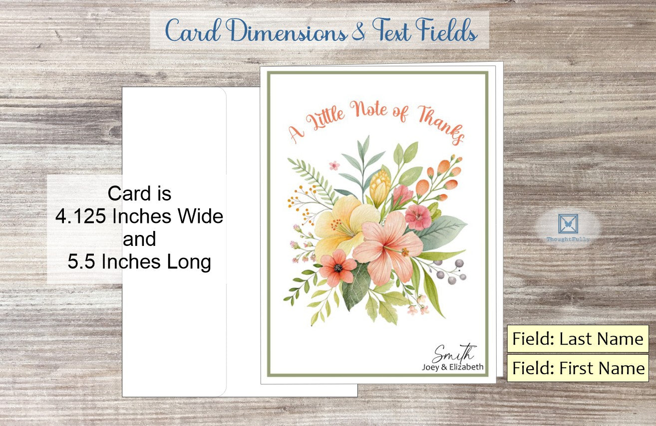 A Little Note of Thanks Card (#120121AV-IM)