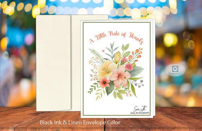 A Little Note of Thanks Card (#120121AV-IM)
