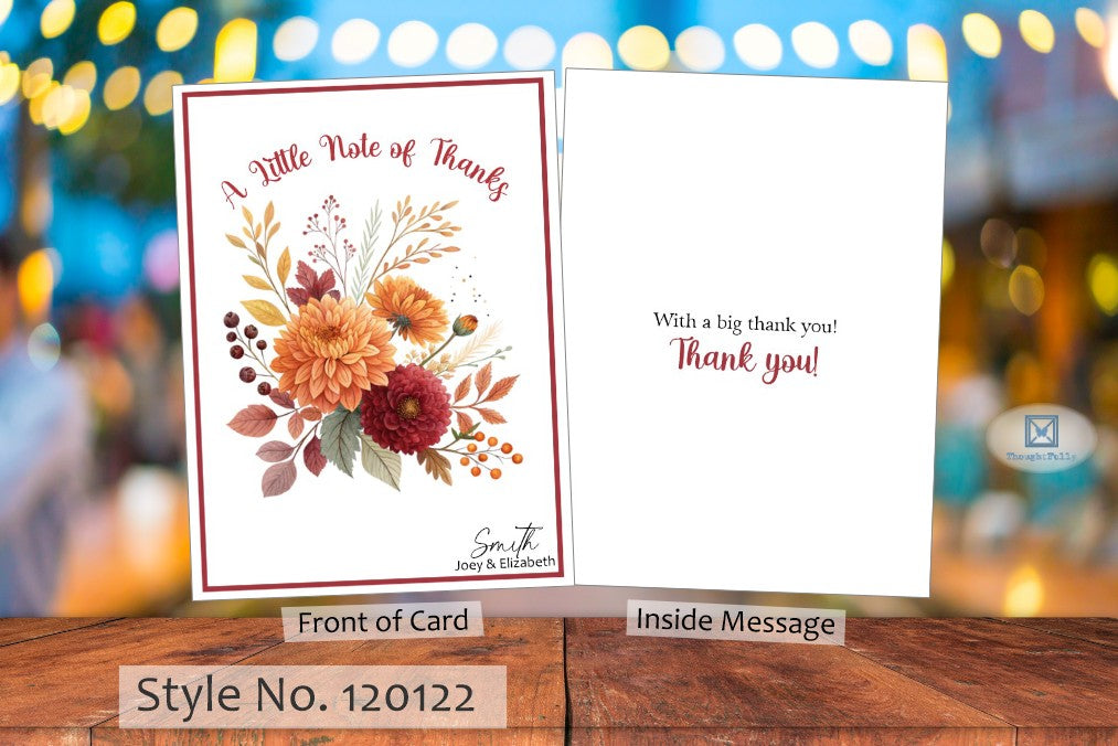 A Little Note of Thanks Card (#120122AV-IM)
