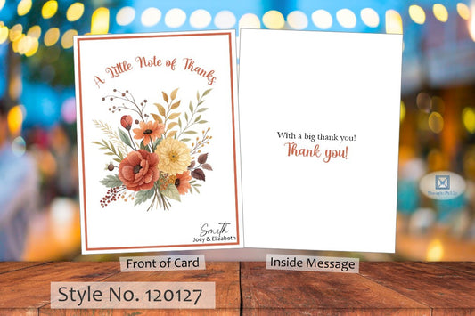 A Little Note of Thanks Card (#120127AV-IM)
