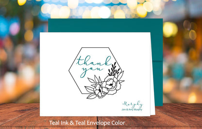 Thank You Hexagon Frame Card (#120150AS)