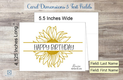 Happy Birthday Card (#150103AS)