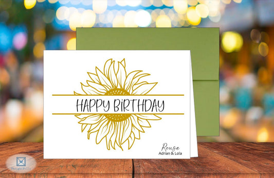 Happy Birthday Card (#150103AS)