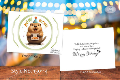 Happy Birthday Card (#150114AS)