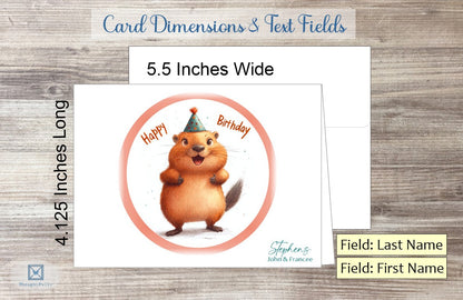Happy Birthday Card (#150117AS)