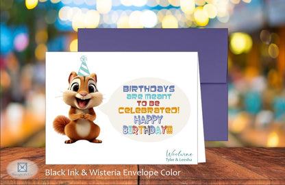 Birthdays To Be Celebrated Card (#150126AS-IM)