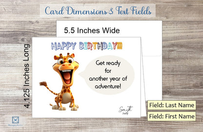 Happy Birthday Card (#150128AS-IM)