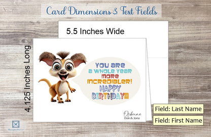 More Incredibler Birthday Card (#150129AS-IM)