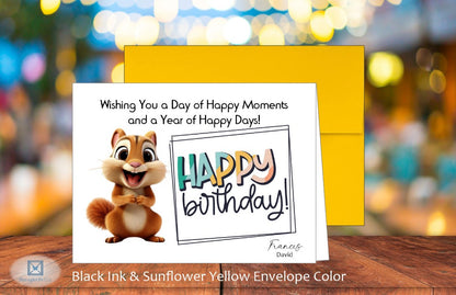 Happy Birthday Card (#150130AS-IM)