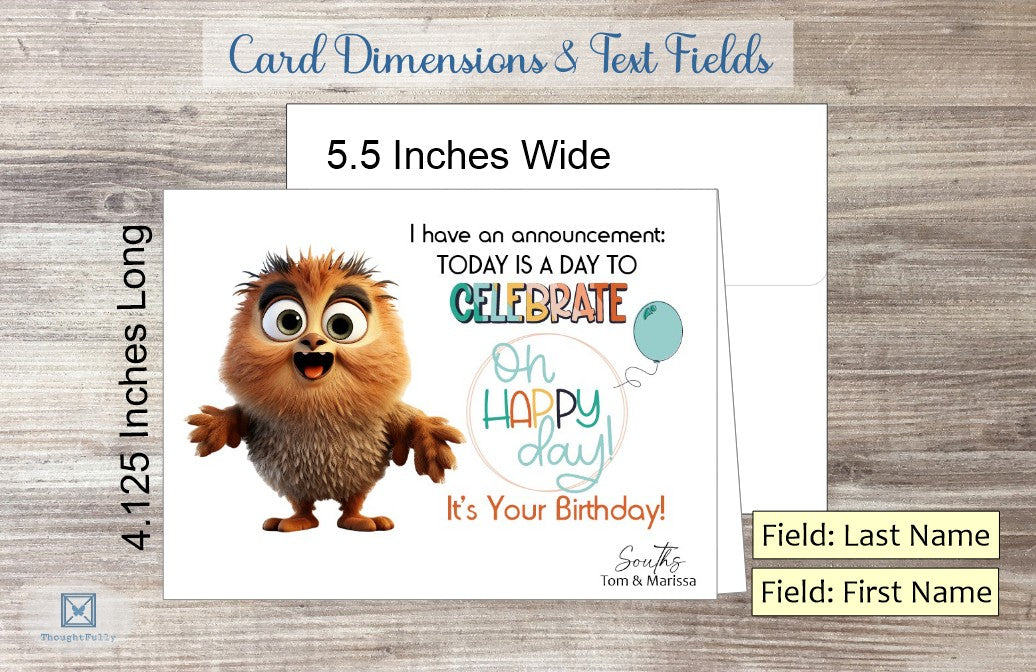 Oh Happy Day Birthday Card (#150132AS-IM)