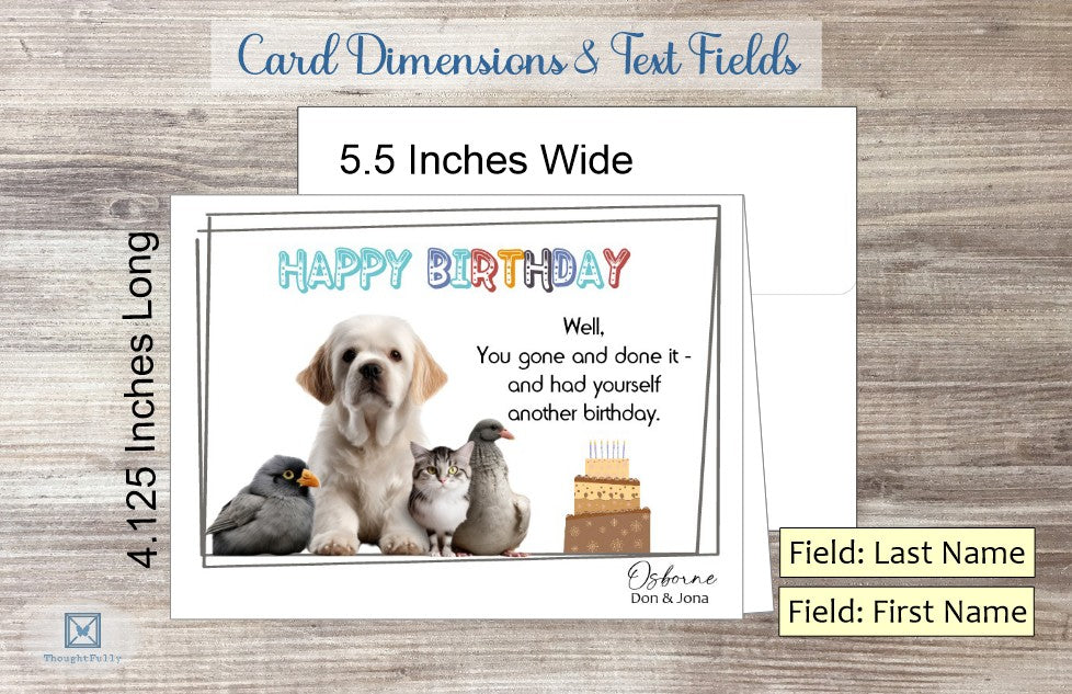 Happy Birthday Card (#150137AS-IM)