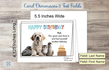 Happy Birthday Card (#150137AS-IM)