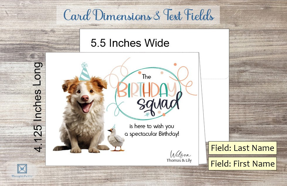 The Birthday Squad Card (#150138AS-IM)