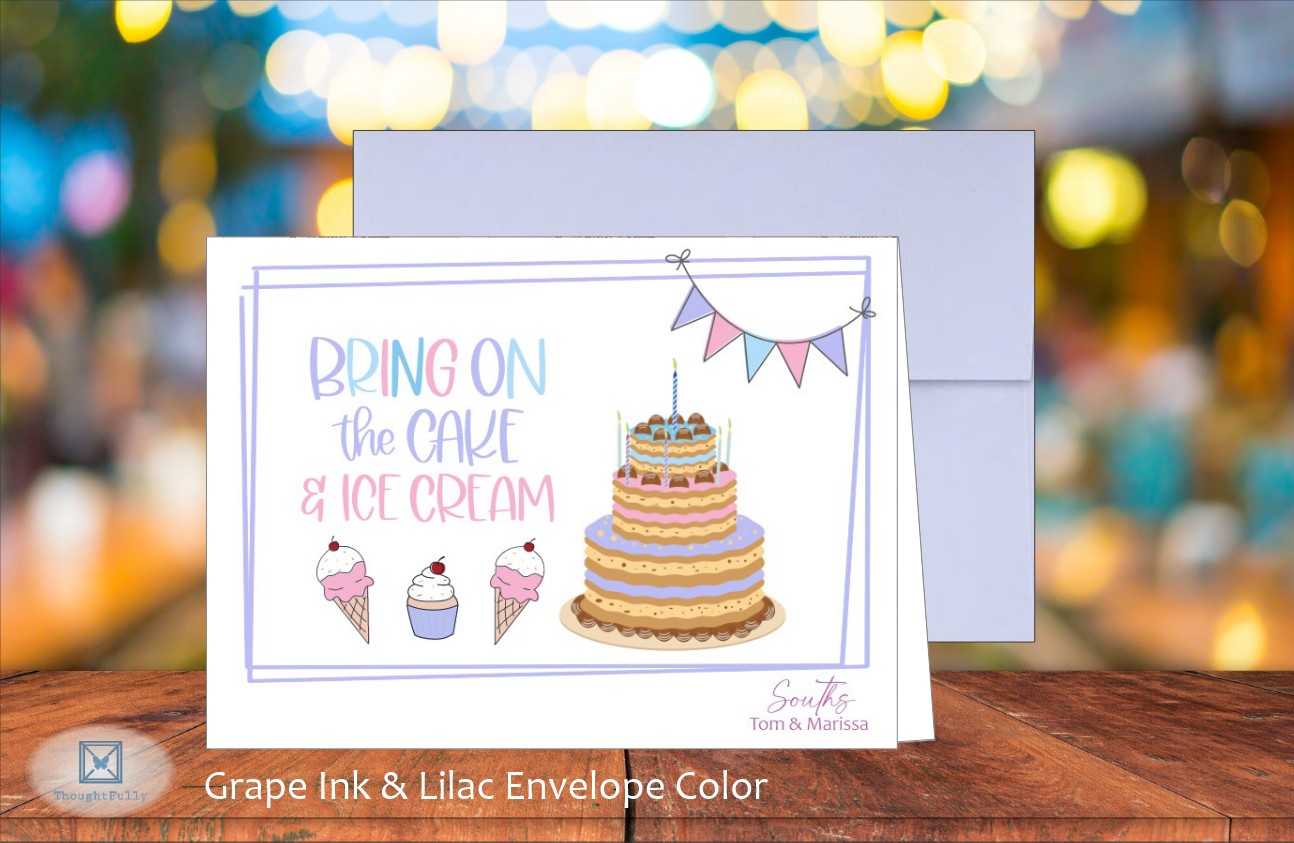 Bring on Cake & Ice Cream Card (#150139AS-IM)