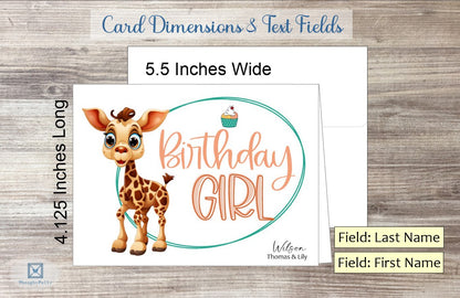 Birthday Girl Card (#150144AS-IM)