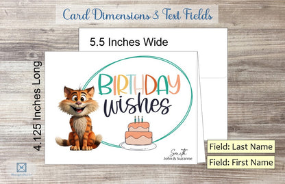 Birthday Wishes Card (#150148AS-IM)